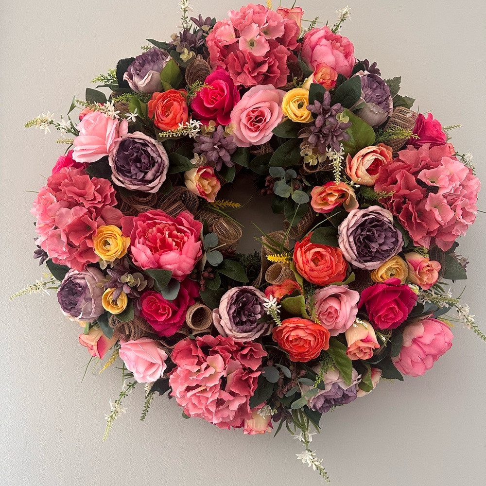 Beautiful handmade wreath